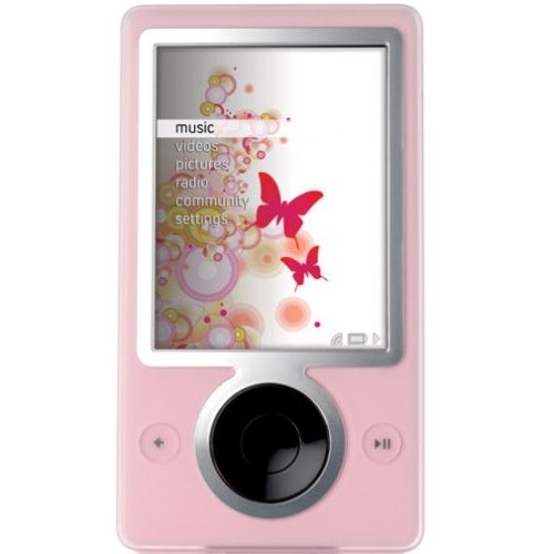 Pink Zune gift idea for teenagers