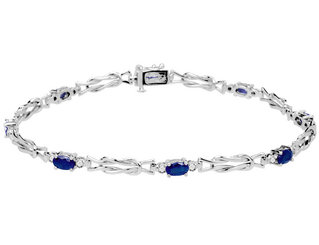 Blue Sapphire Bracelet