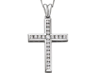 Diamond-Cross-Pendant