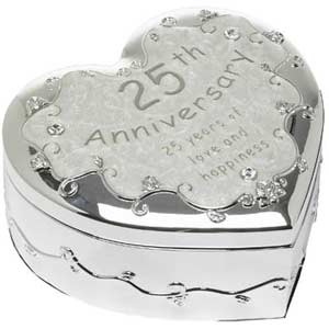 Silver Wedding Anniversary Gifts