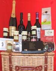 Luxury Christmas Hamper with Champagne