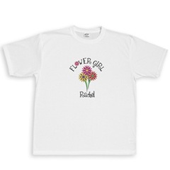Personalized Girl's Flower Series T-shirt