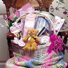 Baby Bountiful Deluxe Gift Basket