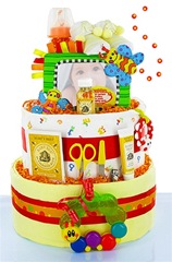 Busy Bugs Baby Diaper Cake