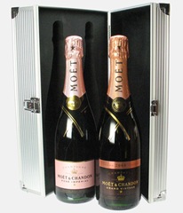 Moet Rose Twin Gift