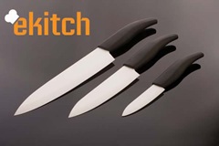 eKitch Ceramic Knife set