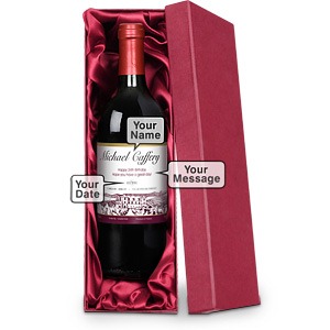 personalized wine