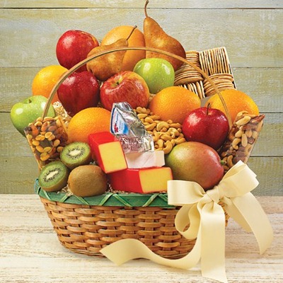 Christmas Fruit Basket