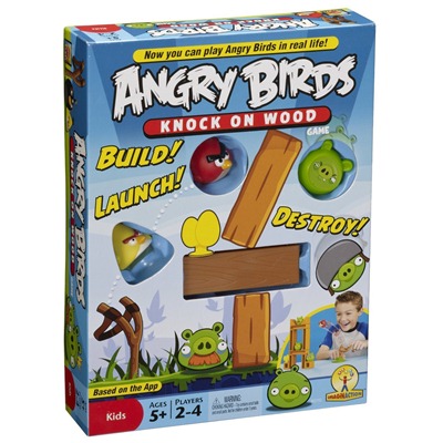 Angry Birds Knock On Wood Game