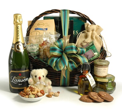 Champagne & Gourmet Food Gift