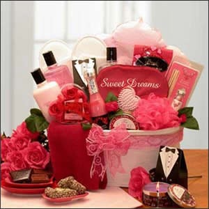 Valentines Spa Basket