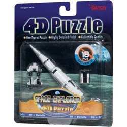 Saturn V Rocket - 4D Puzzle
