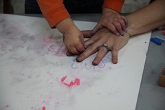 child hands