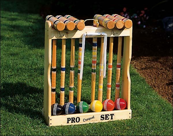 Croquet! A traditional game perfect giving ideas for your friend