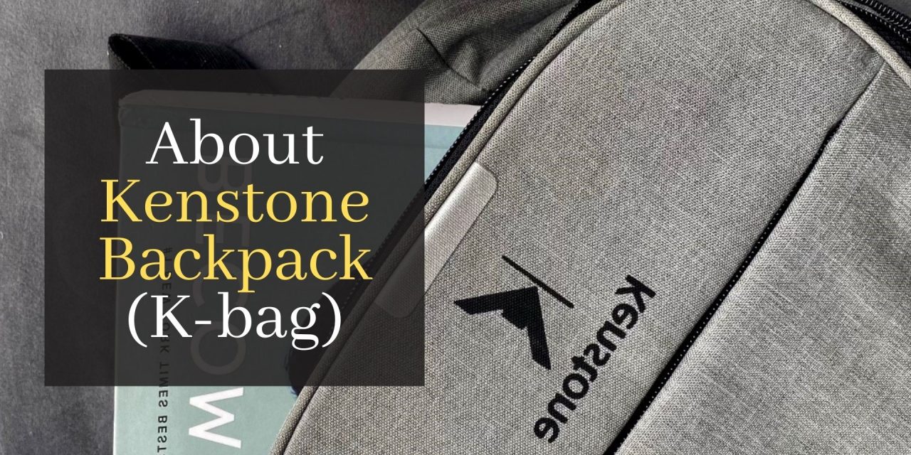 About Kenstone Backpack (K-bag)